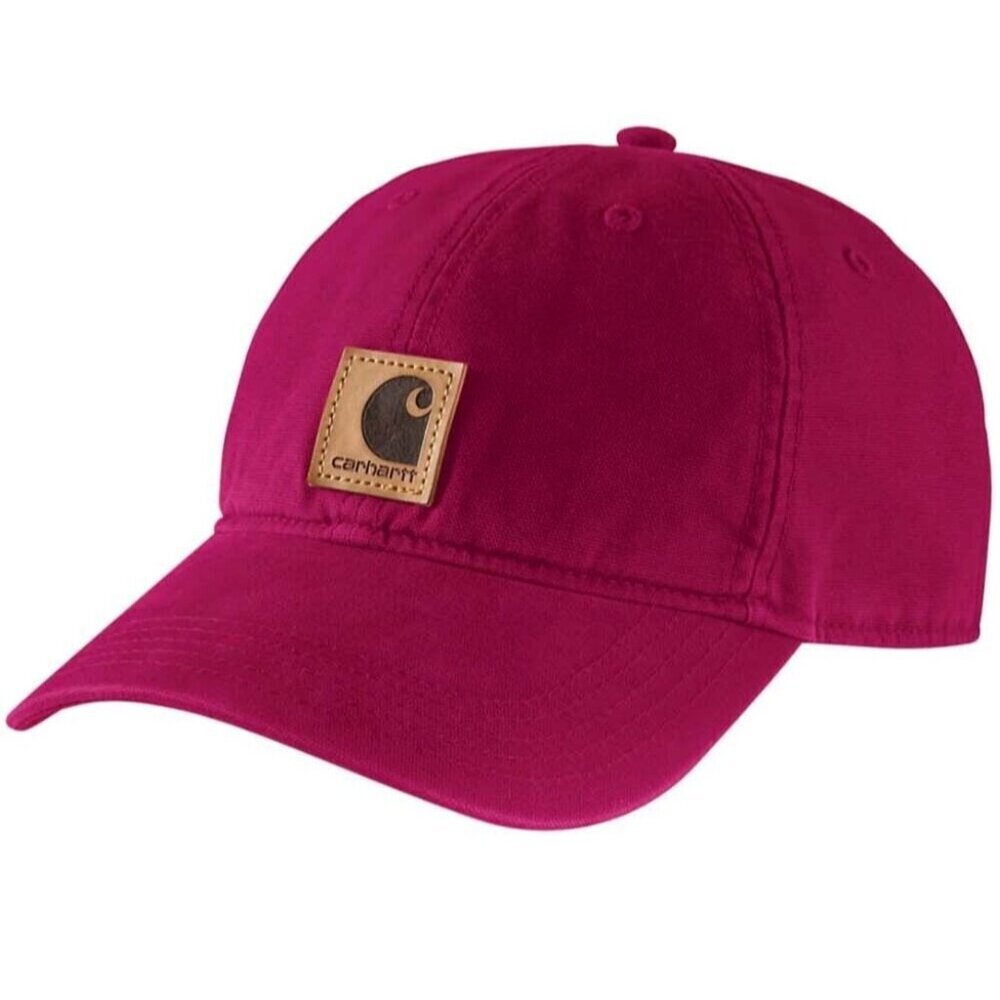 CARHARTT ODESSA CAP/HAT FORCE WICKS SWEAT ONE AH0289 BEET RED OSFM (100289) _A2